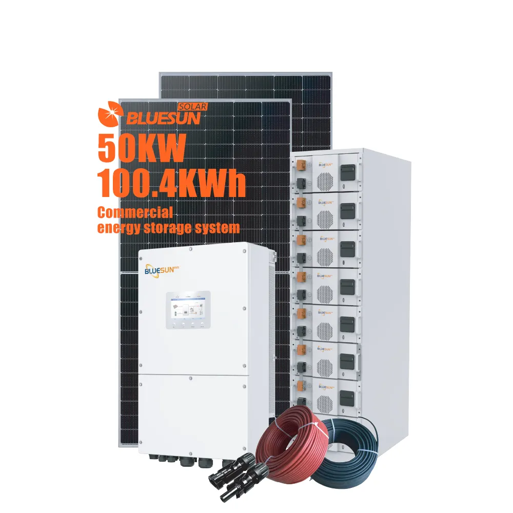 50KW 100KWh Commercial Industrial Solar Battery Storage System BS